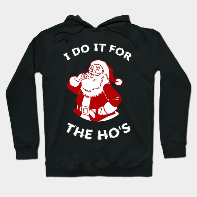 I-Do-It-For-The-Hos Hoodie by Quincey Abstract Designs